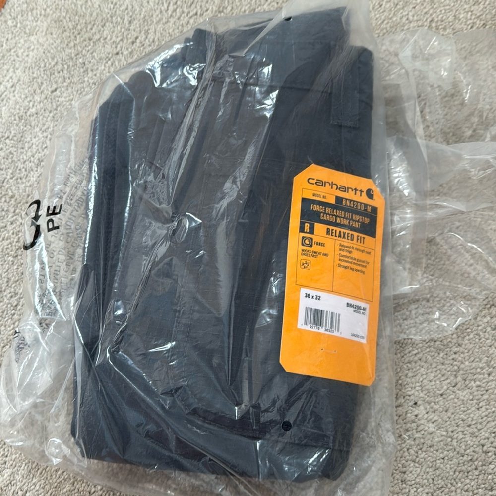 carhartt force relaxed fit ripstop cargo work pant